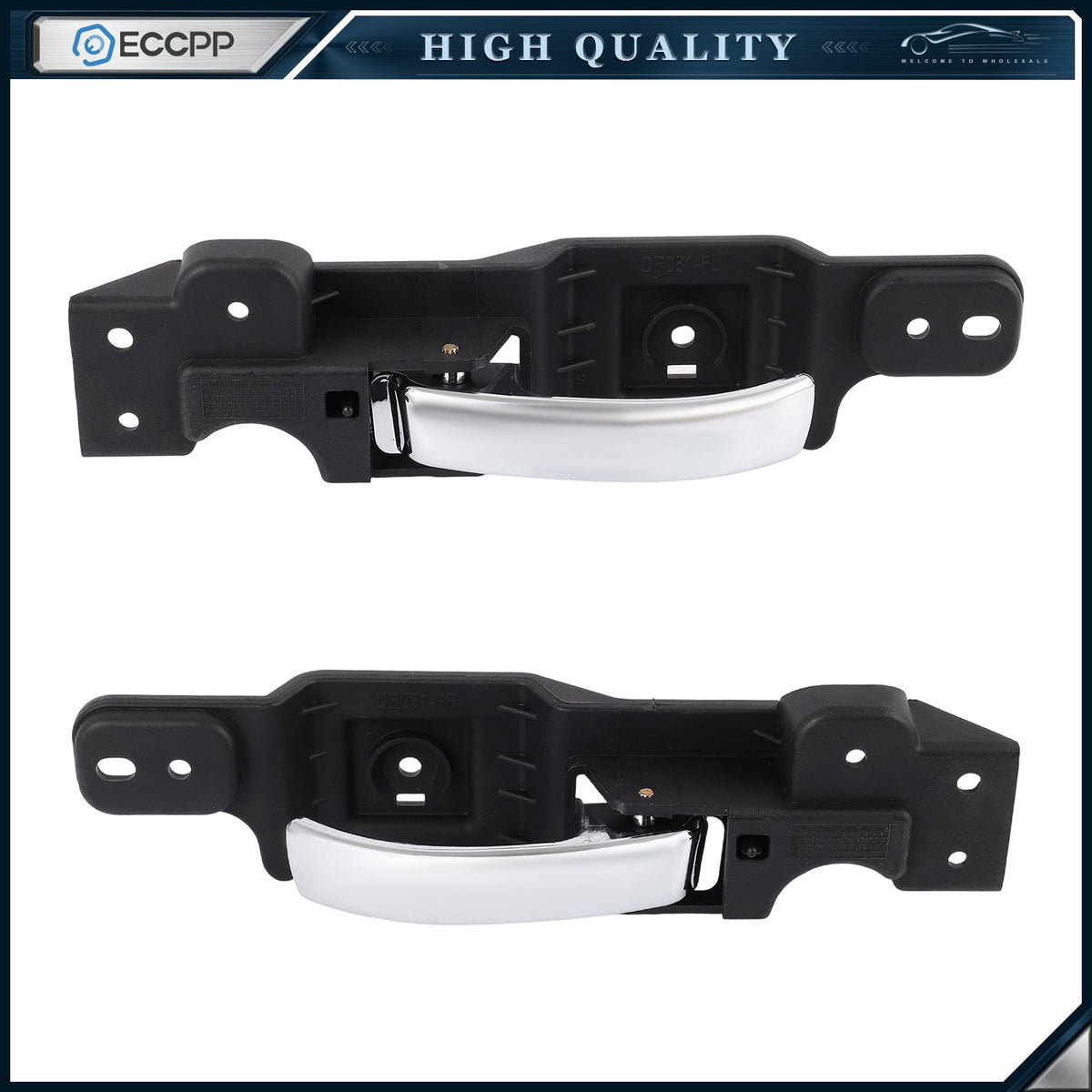 For 2009-2014 Dodge Challenger Interior Door Handles 2Pcs Front Rear Left Right