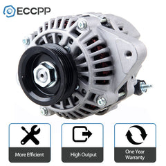 ECCPP Alternator 13649 For Honda Civic L4 1.6L 96-98 & Civic Del Sol 1.6L 75Amp