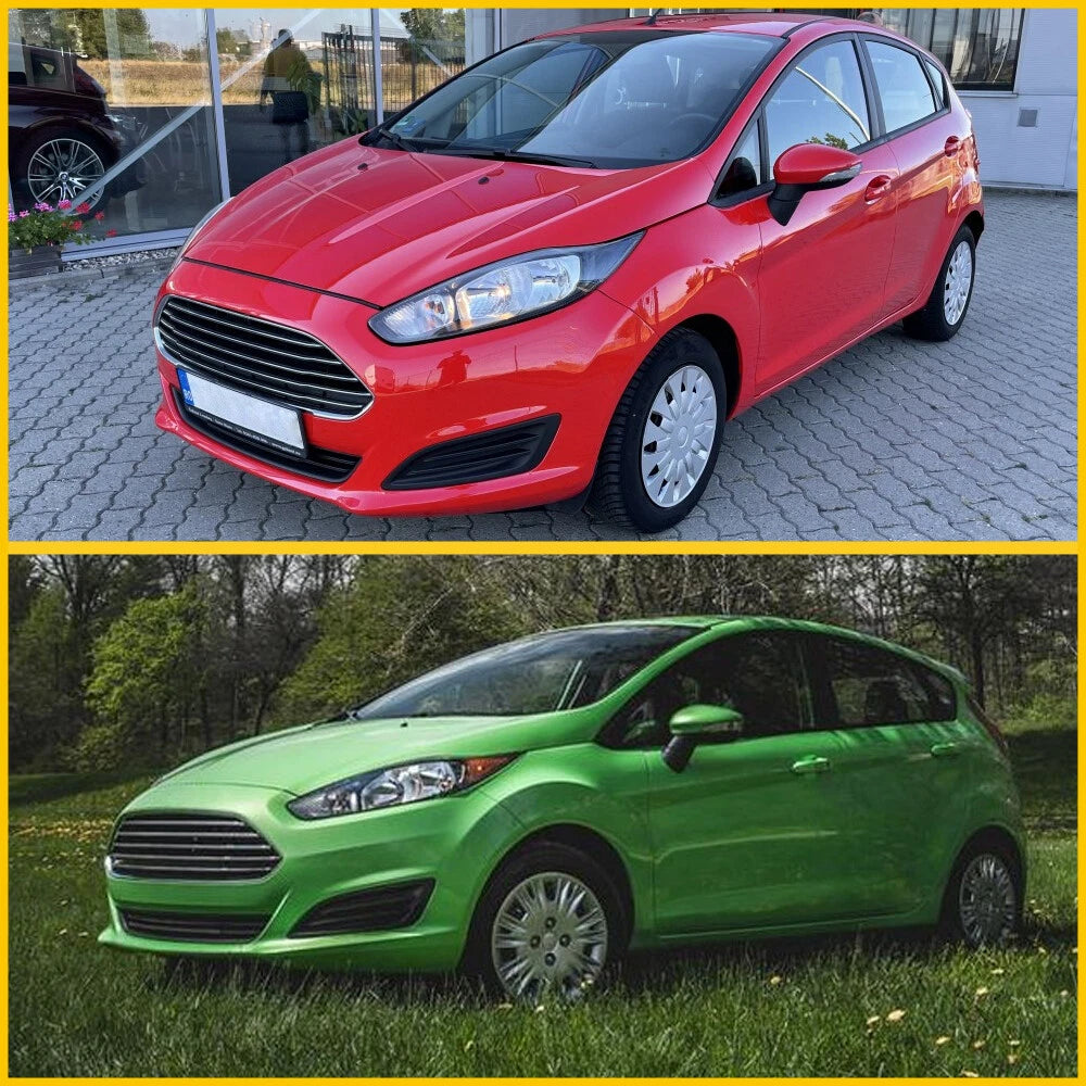 Front Left Driver Side Bumper Fog Lights Cover Bezel For 2014-2019 Ford Fiesta A 6B93BC-57