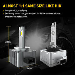 AUXITO LED Headlight Bulb D1R D1S D3S D3R High Low Beam HID Xenon Conversion Kit AUXITO