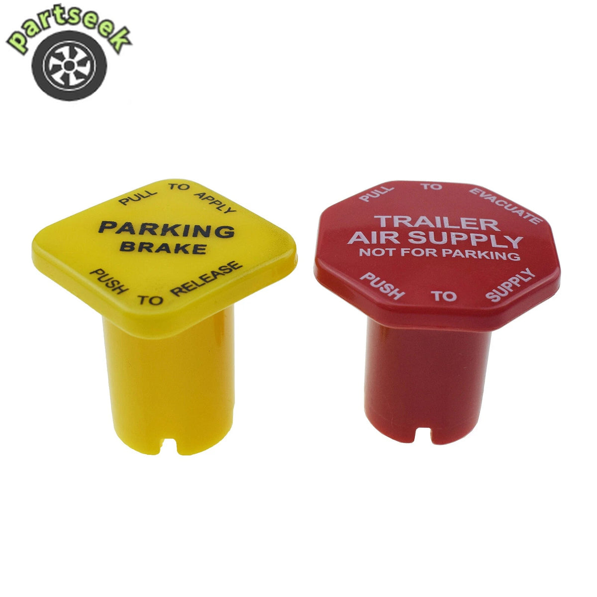 Parking Brake & Trailer Air Supply Knob for Semi Trucks Threaded Type 298818N 6B93BC-57