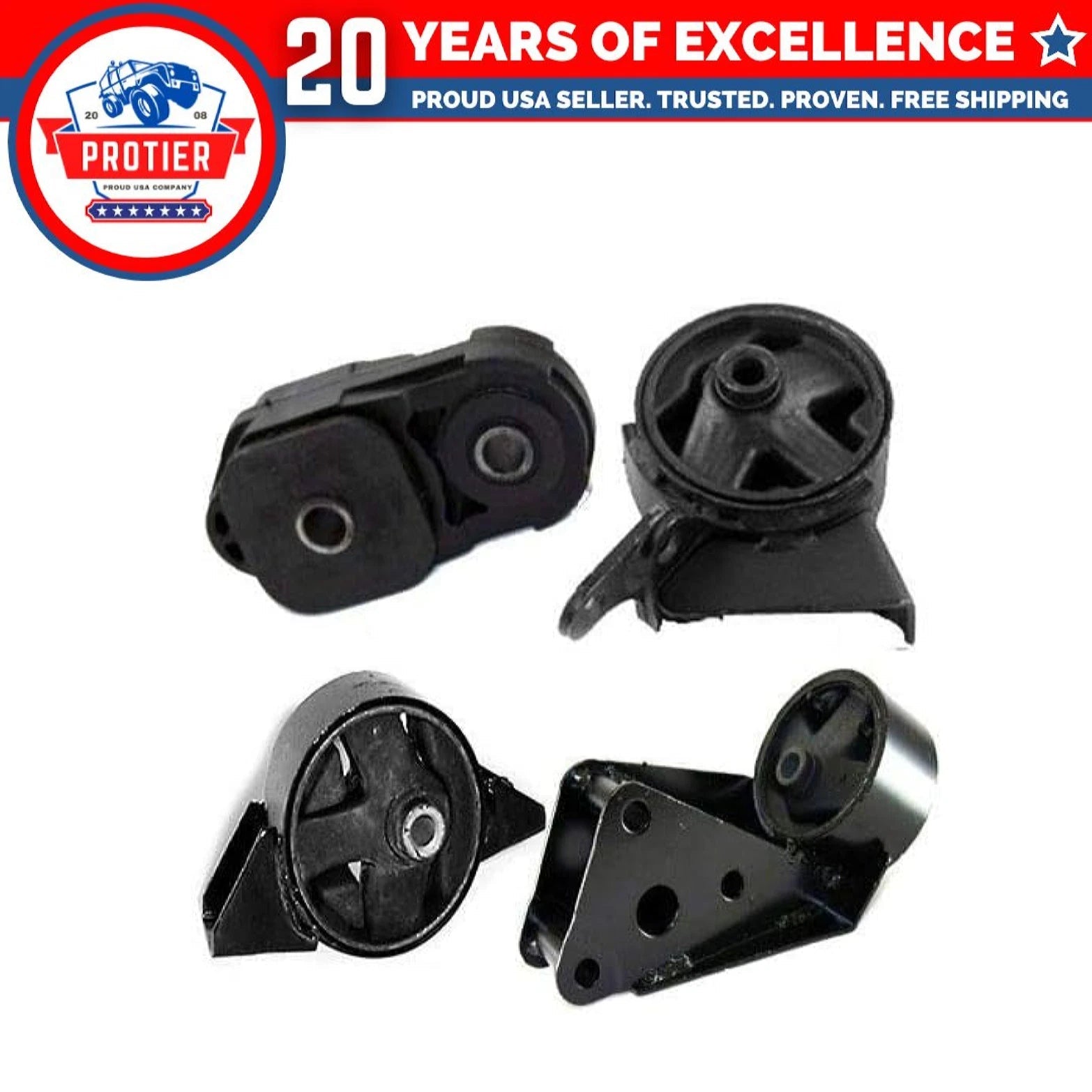 Fits 1991-1994 Nissan Sentra 1.6L Motor & Trans Mount Set for 5Speed MANUAL 6B93BC-57