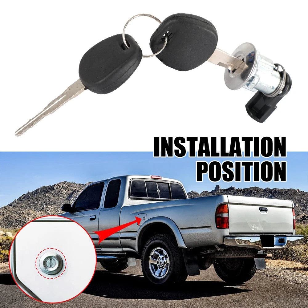 Fuel Filler Lid lock Cylinder For Tundra Toyota 2000-2003 69058-35140 EOA 6B93BC-57