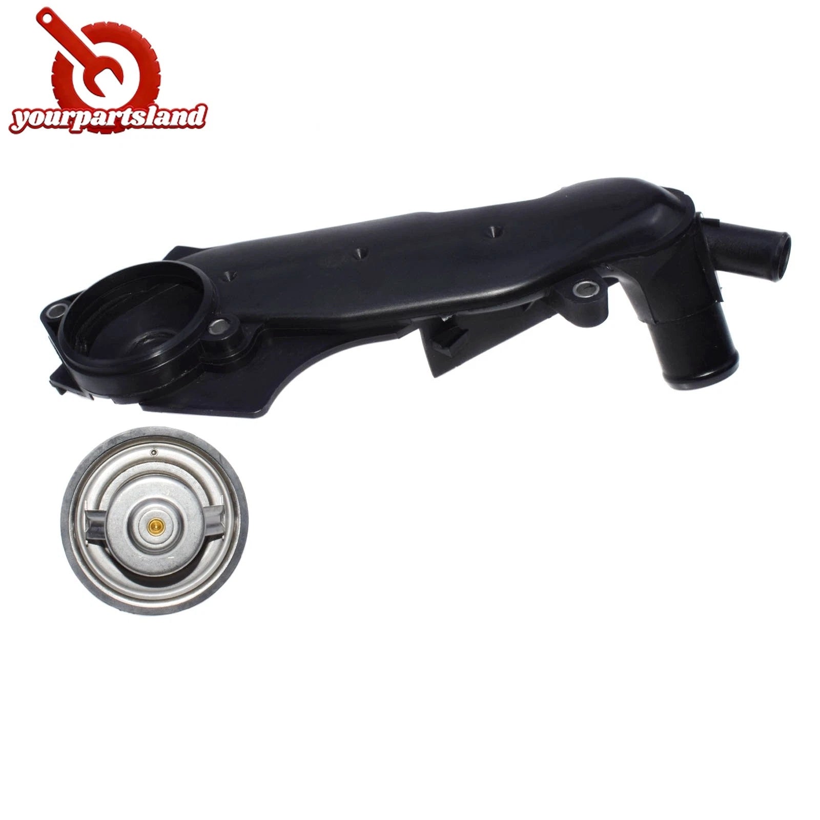92Deg Thermostat W/ Housing Kit For Audi A6 Allroad Quattro VW Passat 078121113G 6B93BC-57