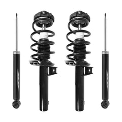 Front & Rear Complete Strut Assembly Shock Kit for 2012-2018 Volkswagen Beetle 6B93BC-57