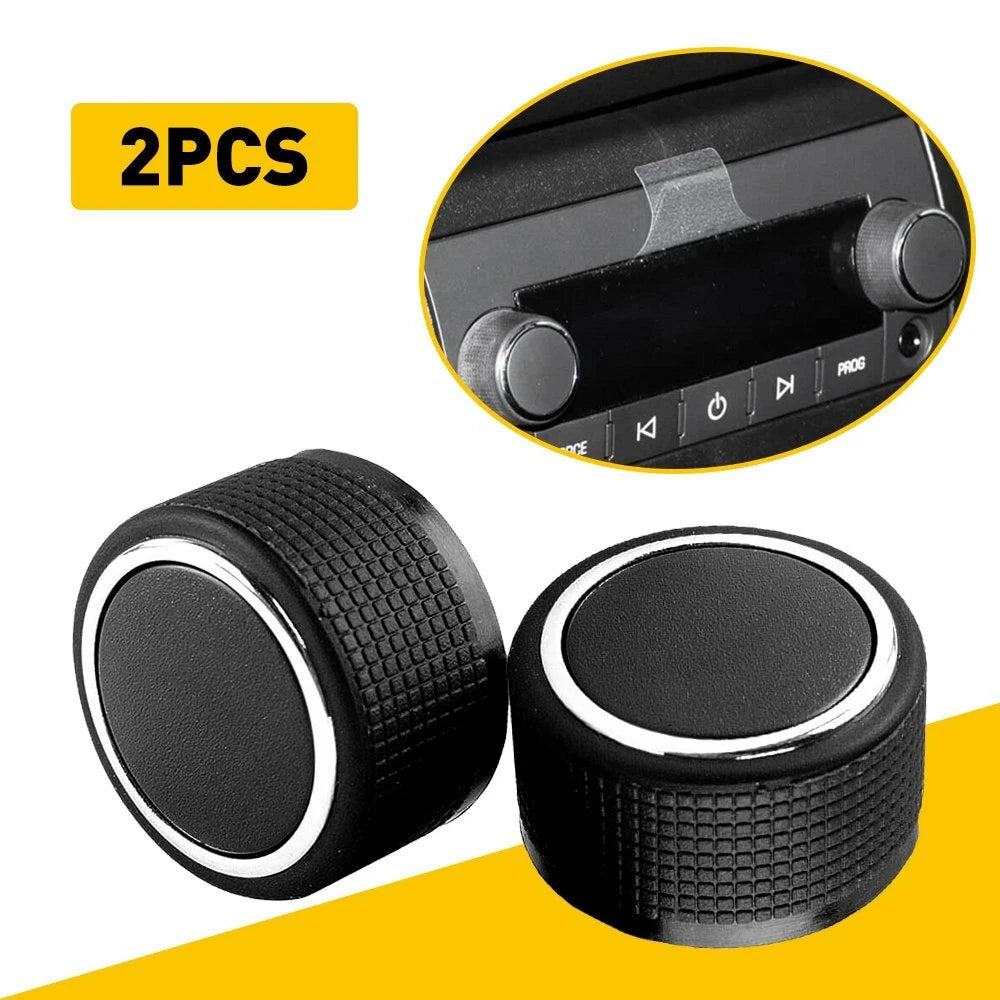 2 Pack Heater A/C & Fan Control Knob Switch Part for GMC Sierra Acadia Yukon EOA 6B93BC-57