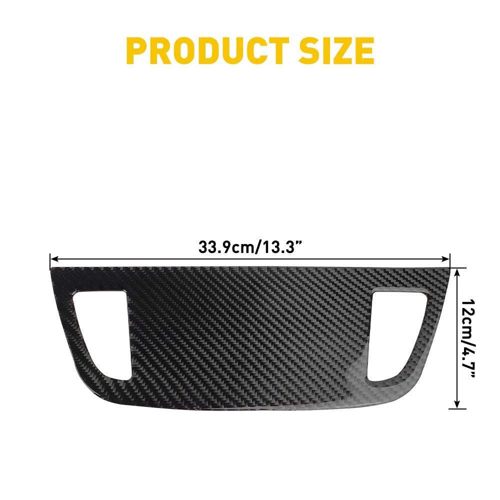 Carbon Fiber Air Vent Outlet Trim Panel For BMW 3 Series E90 E92 05-12 Car Parts 6B93BC-57