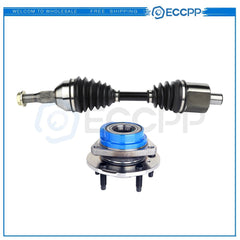 Front Left Side Wheel Hub Bearing & CV Axle Shaft For Chevrolet Impala 00-2008 6B93BC-57