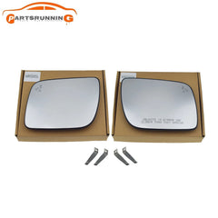 Left Right Side View Mirror Glass w/ Blind Spot Heated For 2011-17 Ford Explorer 6B93BC-57
