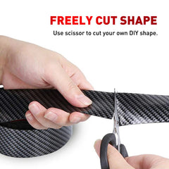 Accessories Door Fiber Car Carbon Sill Plate Scuff Cover Anti Scratch Sticker 2M 6B93BC-57