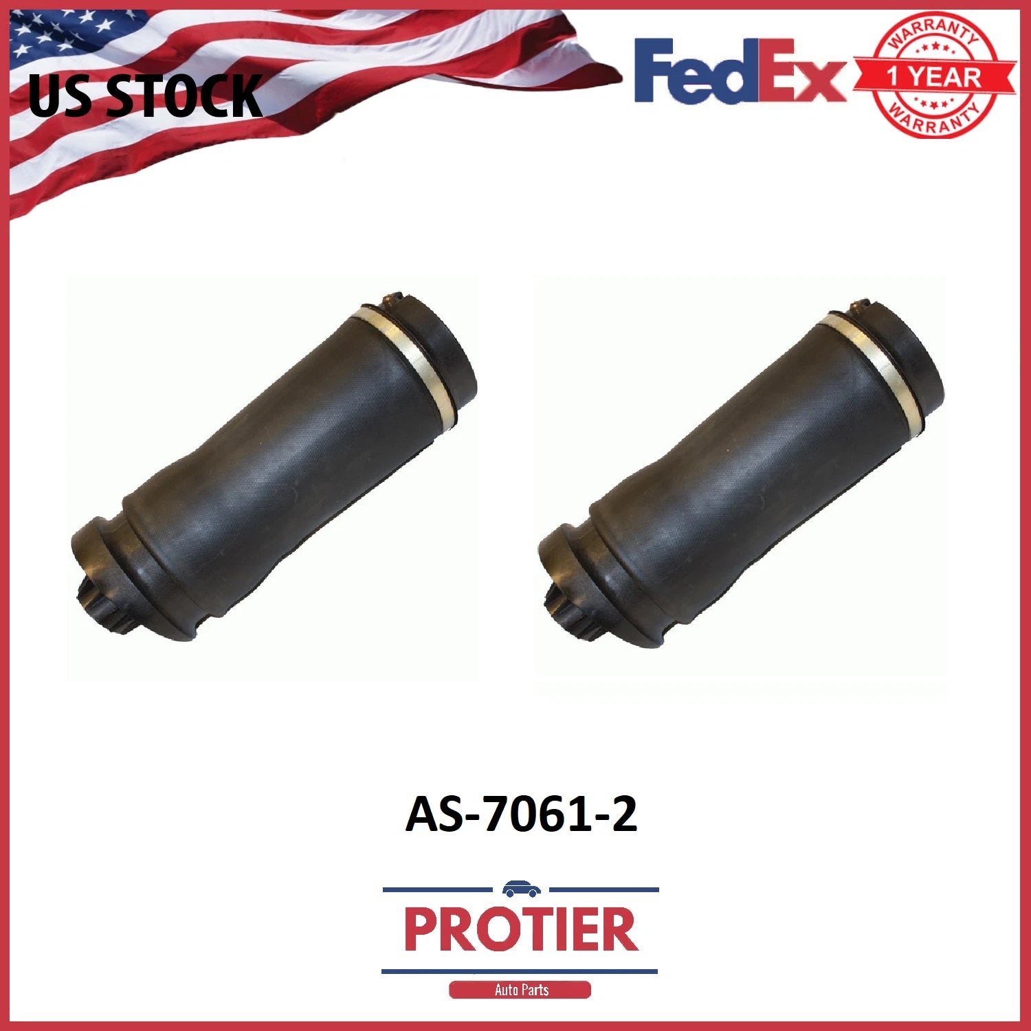 Mercedes Rear Air Suspension Springs Spring Pair | R Class Benz & AMG | 6B93BC-57