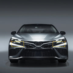Front Grille Bumper Trim Molding Set Fit For 2018 2019 2020 Toyota Camry SE/XSE 6B93BC-57