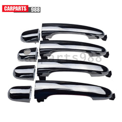 Chrome Exterior Door Handle Front Rear LH RH For 2011-15 Kia Sorento 826512P010 6B93BC-57