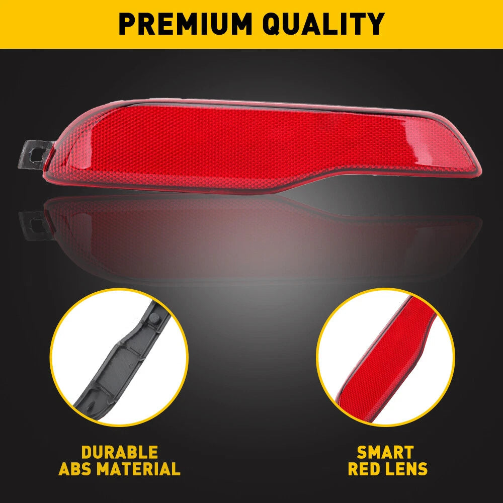 Left Driver Side Rear Bumper Light Reflector For 2014-2018 JEEP Cherokee FAST US 6B93BC-57