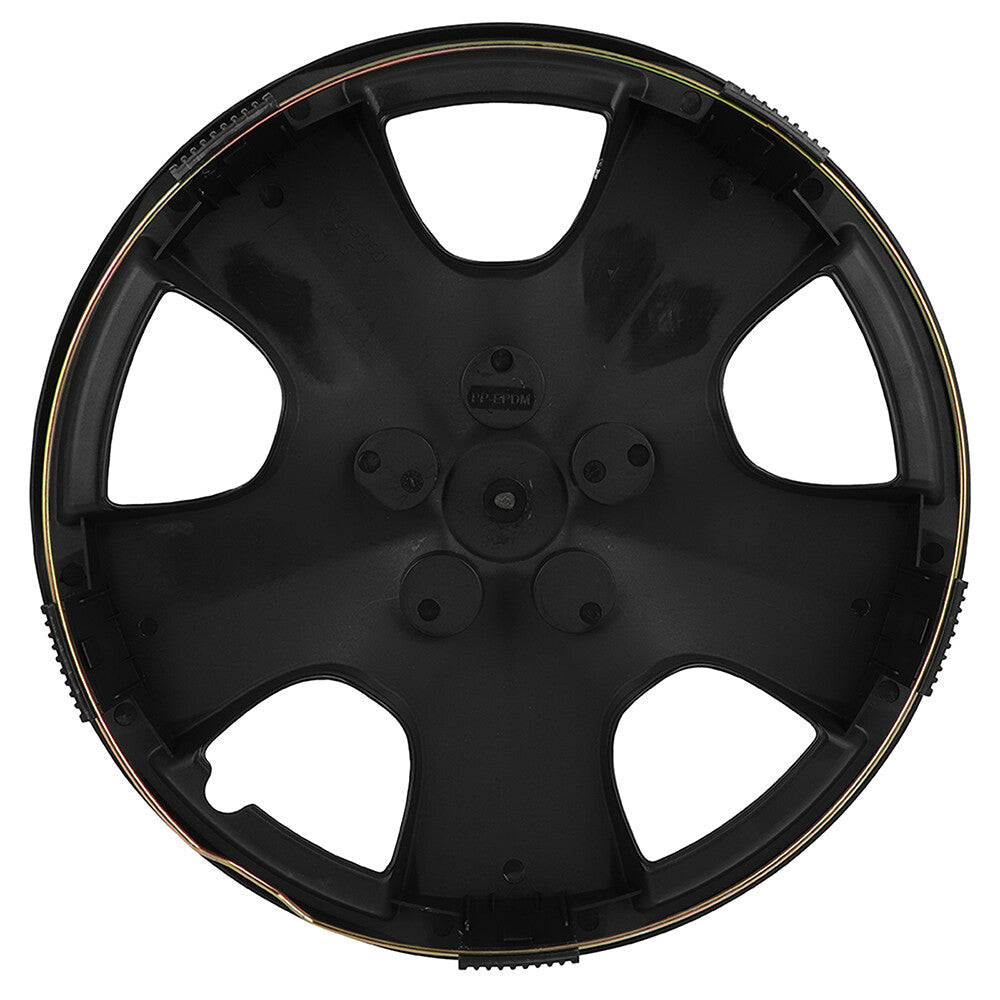 ECCPP 4X 15" Universal Hub Caps Wheel Cover Kit Snap On For R15 Tire 5 Lug Wheel 6B93BC-57