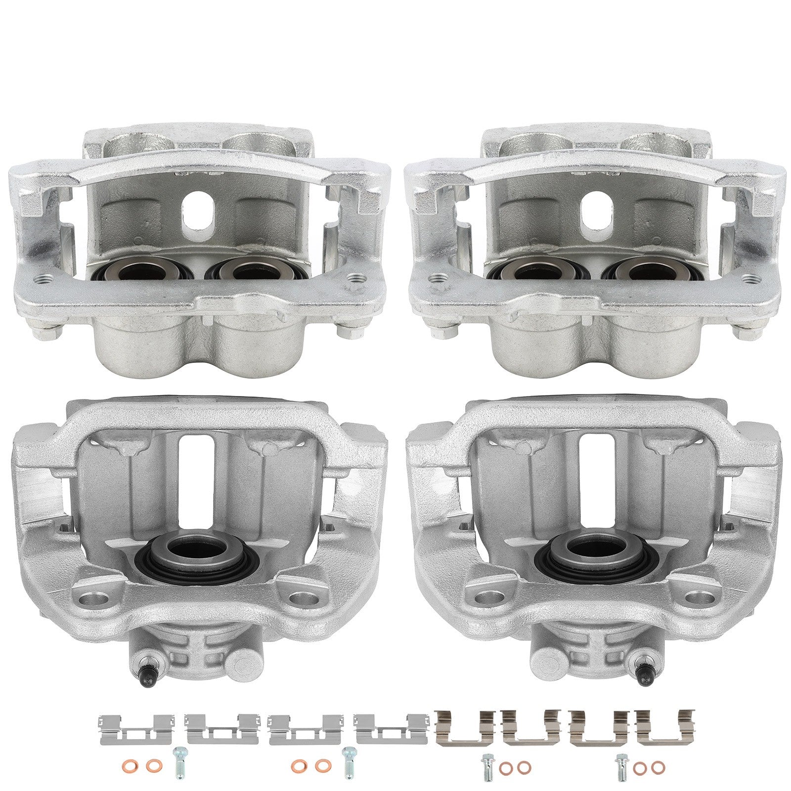 Front Rear Left Right Brake Calipers 4Pcs For 2003-2006 Chevrolet Silverado 1500 KOEEP