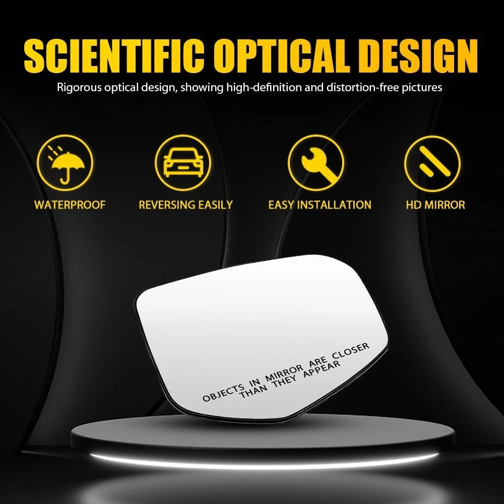 Mirror Glass Power Passenger Side Replacement For 2016 2017 18-2021 Honda Civic 6B93BC-57