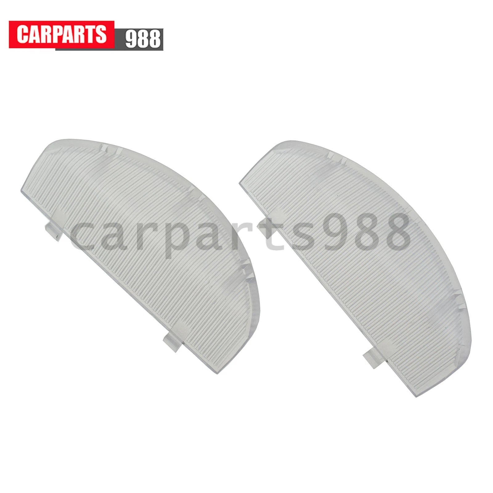 2x Door Transparent Welcome Lamp Cover for Mitsubishi Pajero V93 V97 MR576170HA 6B93BC-57