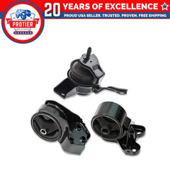 Fits 2007-2009 Kia Spectra / Spectra5 2.0L AUTO Engine Motor Mount Set 3PCS : 6B93BC-57
