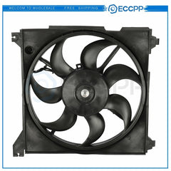 Radiator Cooling Fan Assembly For 2001 2002 2003 2004-2006 Hyundai Santa Fe