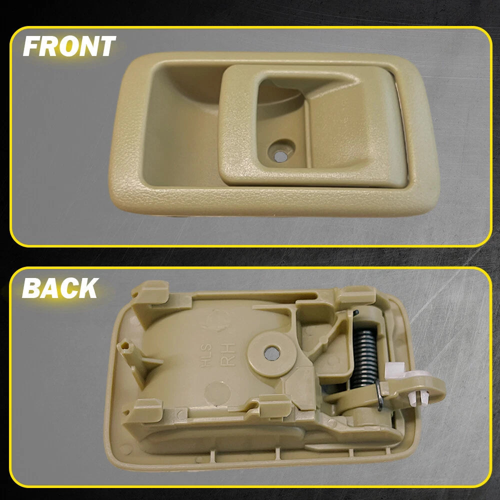 Interior Door Handle For 2001-2004 Toyota Tacoma 96-2002 4Runner Set of 2 Beige 6B93BC-57