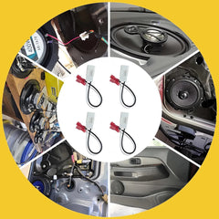 4X Car Door Speaker Wire Harness Connector Adapter for Jeep Dodge Chrysler EOA 6B93BC-57