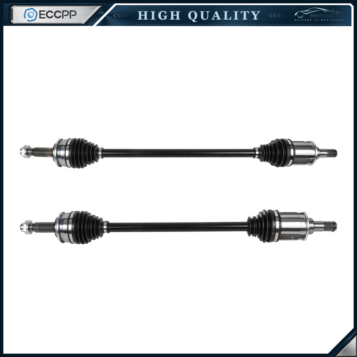For Toyota Highlander 2020-2024 2.5L 2Pcs Rear Left & Right CV Axle Assembly