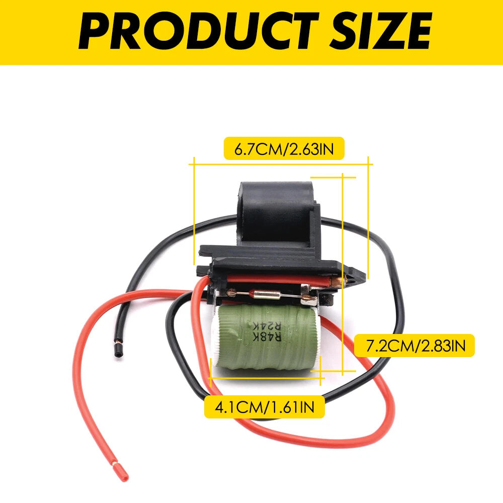 For Cruze Chevrolet 1.4L 1.8L 2.0L Radiator Cooling Fan Resistor Motor Relay 6B93BC-57