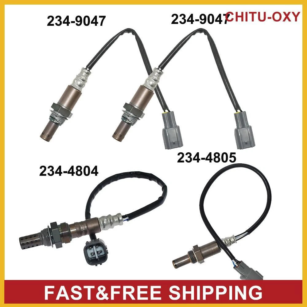 4PCS Up&Downstream Left & Right Oxygen Sensor for Toyota 4Runner 4.0L 2003-2004 6B93BC-57