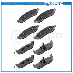 Front Rear Metallic Brake Pads For 2004 Infiniti QX56 Nissan Pathfinder Armada 6B93BC-57