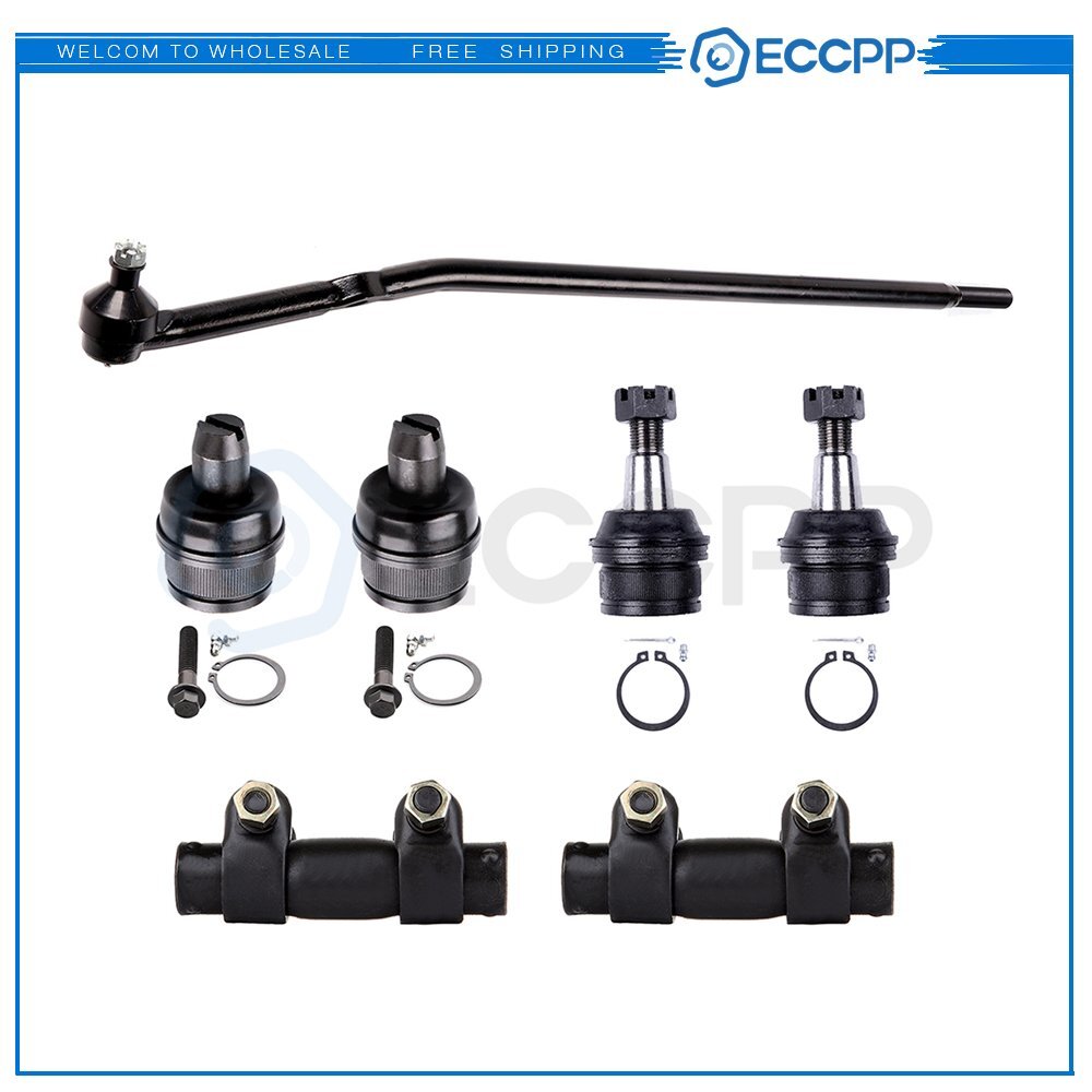 7pcs Complete Ball Joints Adjusting Sleeve Suspension Kit For 2006 Ford E-150 KOEEP