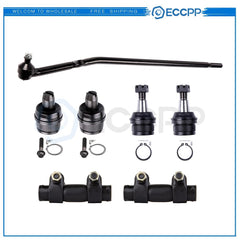 7pcs Complete Ball Joints Adjusting Sleeve Suspension Kit For 2006 Ford E-150 KOEEP