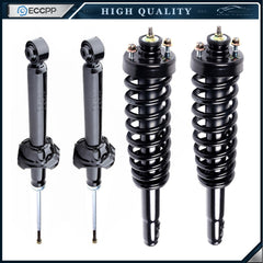 For 1997-2001 HONDA CR-V (2) Front Complete Struts & (2) Rear Shock Absorber Set KOEEP