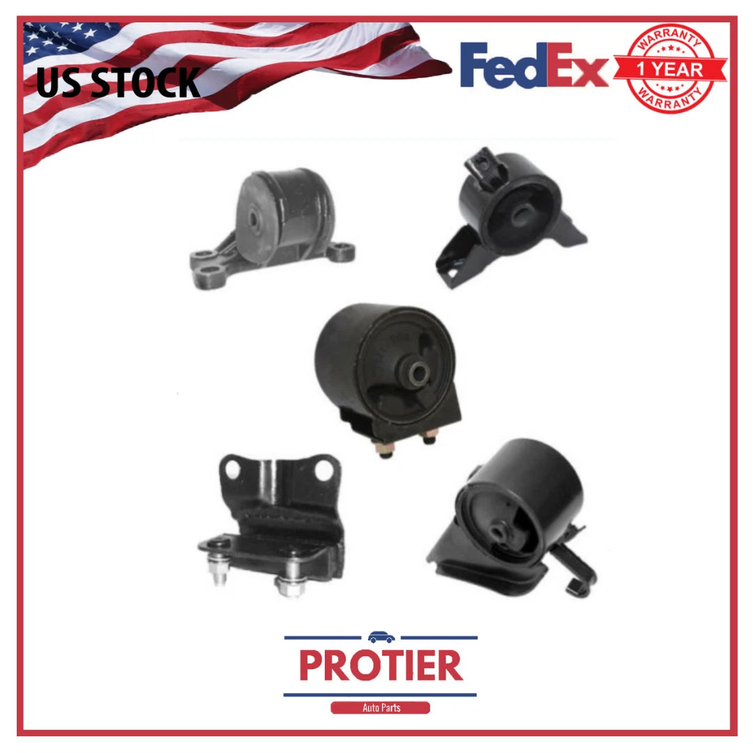 Engine Motor &Trans Mount Set 5PCS fit 2001-2002 Mazda 626 2.0L for Auto 6B93BC-57