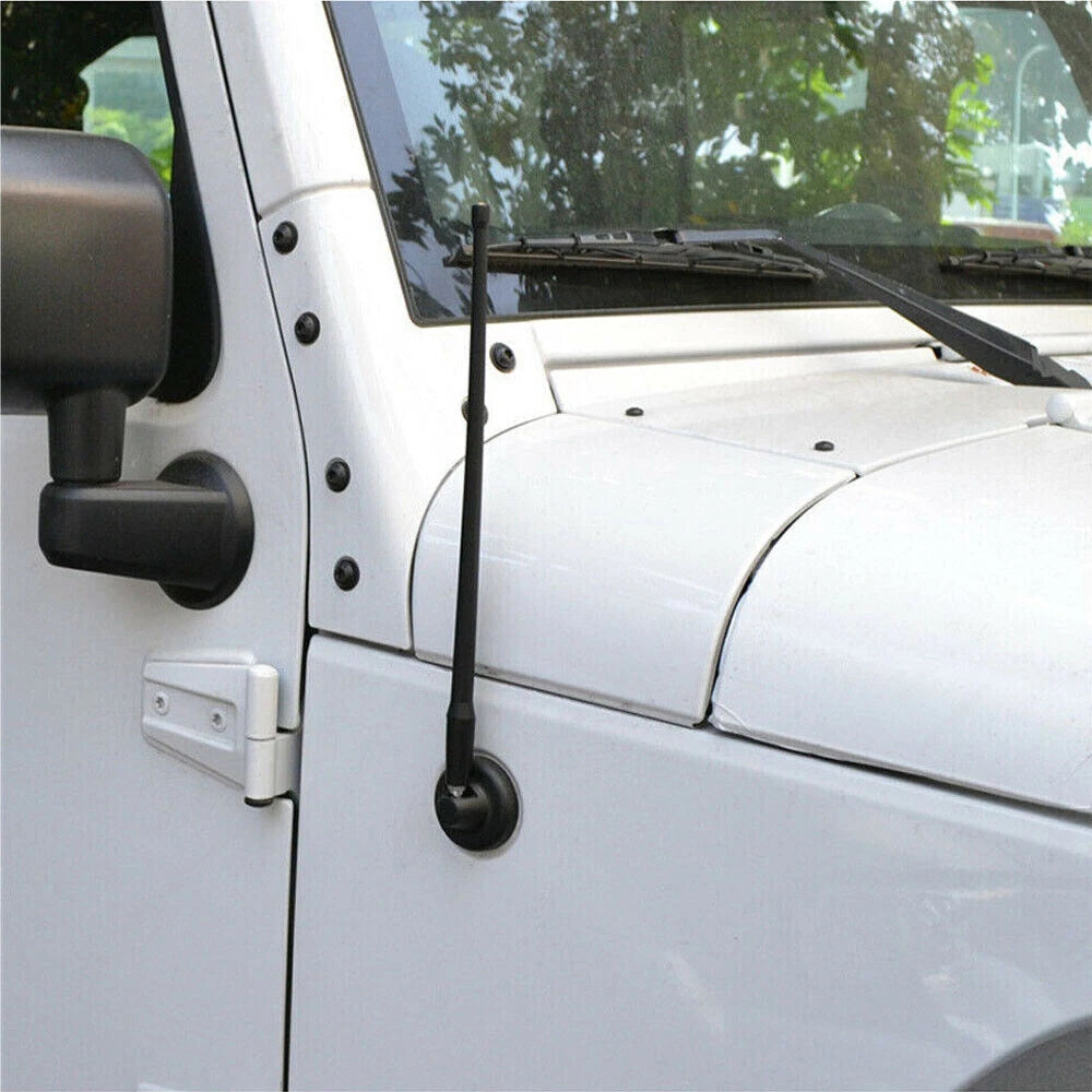 13" inch Flexible Rubber Antenna for All Dodge RAM 1500 2500 3500 Trucks - Black 6B93BC-57