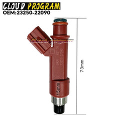 Set of 4 Fuel Injectors For 95-2008 Toyota Pontiac Chevrolet 1.8L/2.0L I4 6B93BC-57