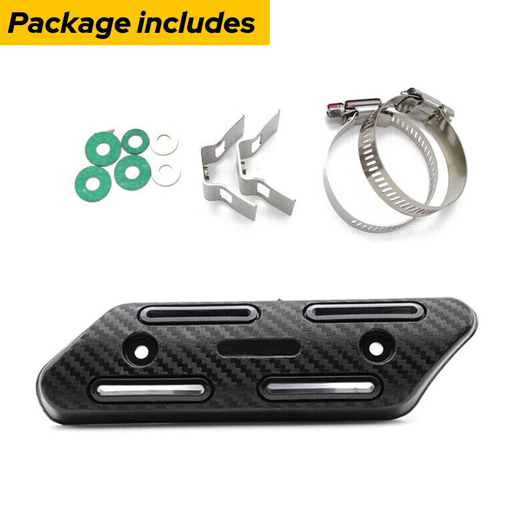 Exhaust Muffler Pipe Heat Shield Guard Protector Cover For Suzuki RMZ250 RMZ400 6B93BC-57