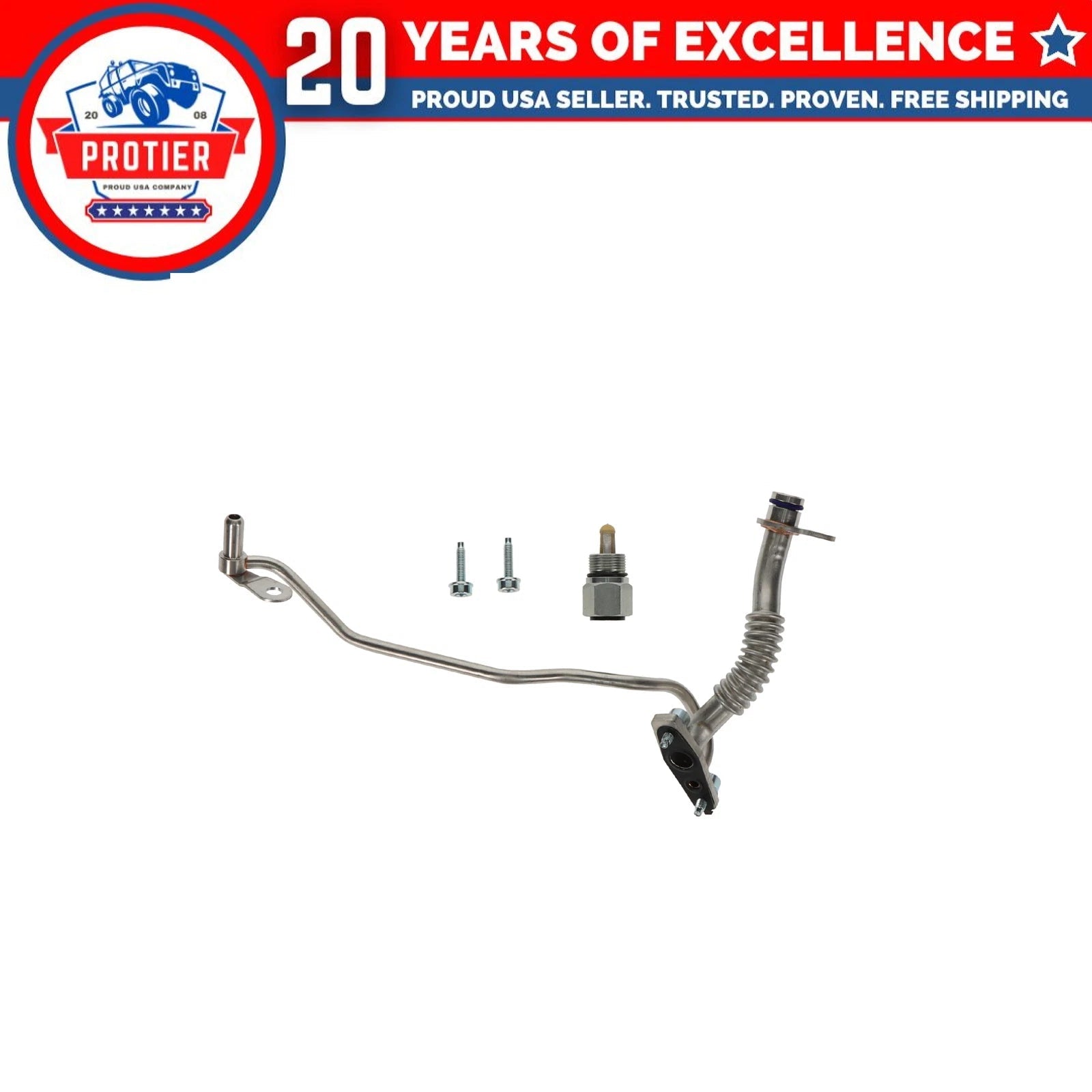 Left Turbocharger Oil Supply Line Fits Ford Expedition F-150 Navigator 6B93BC-57