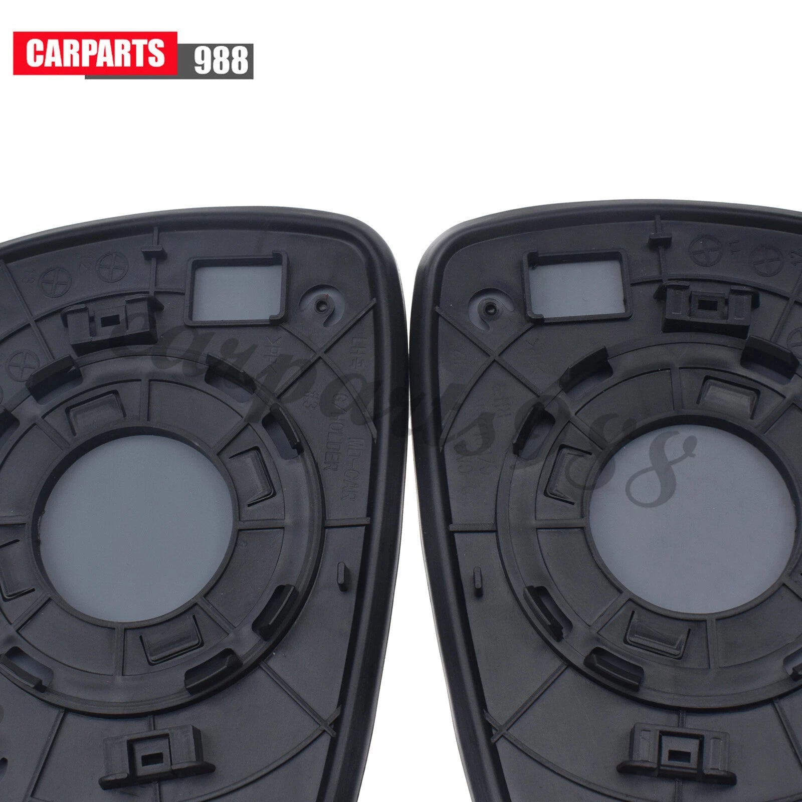 Pair Left Right Side View Door Mirror Glass No Heated for Hyundai Elantra Accent 6B93BC-57