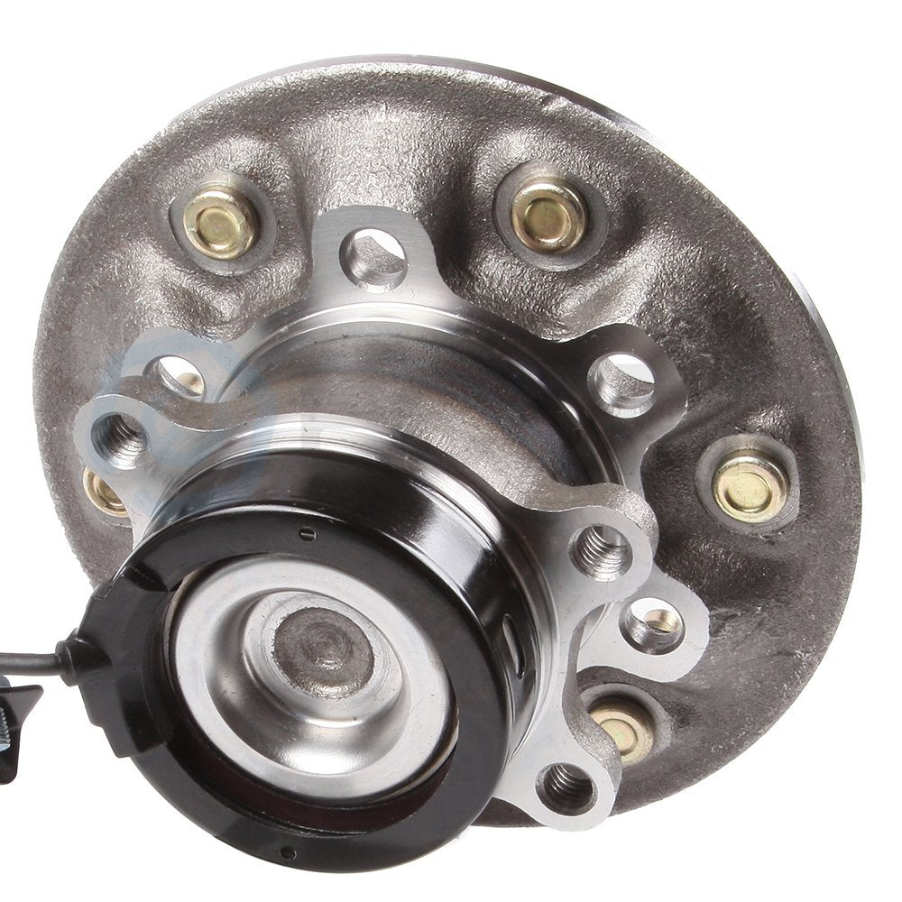 6PCS Fits 2004-08 Chevy GMC Front Wheel Bearing Upper Lower Ball Joint Kit w/ABS KOEEP