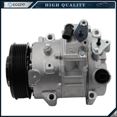 AC A/C Compressor and Clutch for Buick Regal 2012 L4 2.4L PXC16 Style 5 Groove 6B93BC-57