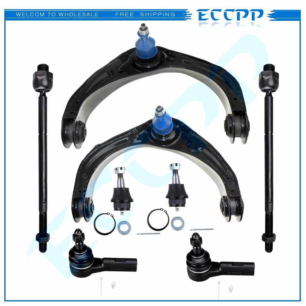 2006 - 2008 For Dodge Ram 1500 5-Lug 8pcs Front Upper Control Arms Suspension 6B93BC-57