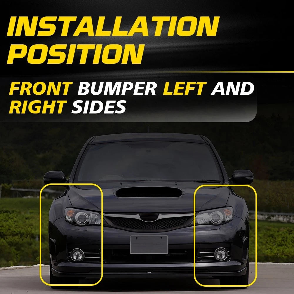 For 2008-2014 Subaru Impreza WRX STI Bumper Bracket Driver Passenger Side 2PCS A 6B93BC-57