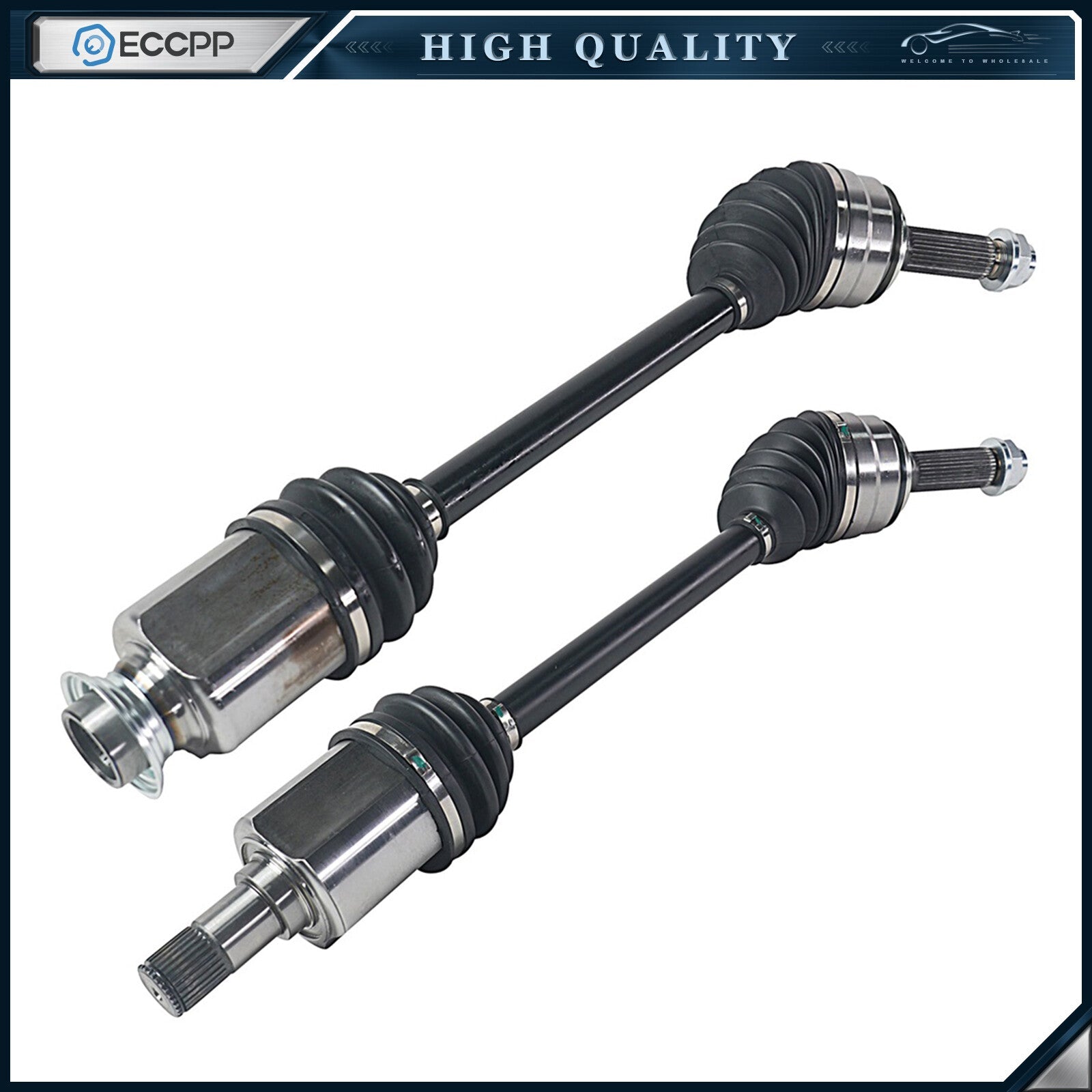 2x CV Axle Shafts For Acura ZDX MDX Base 2010-2013 V6 3.7L Front Side 6B93BC-57