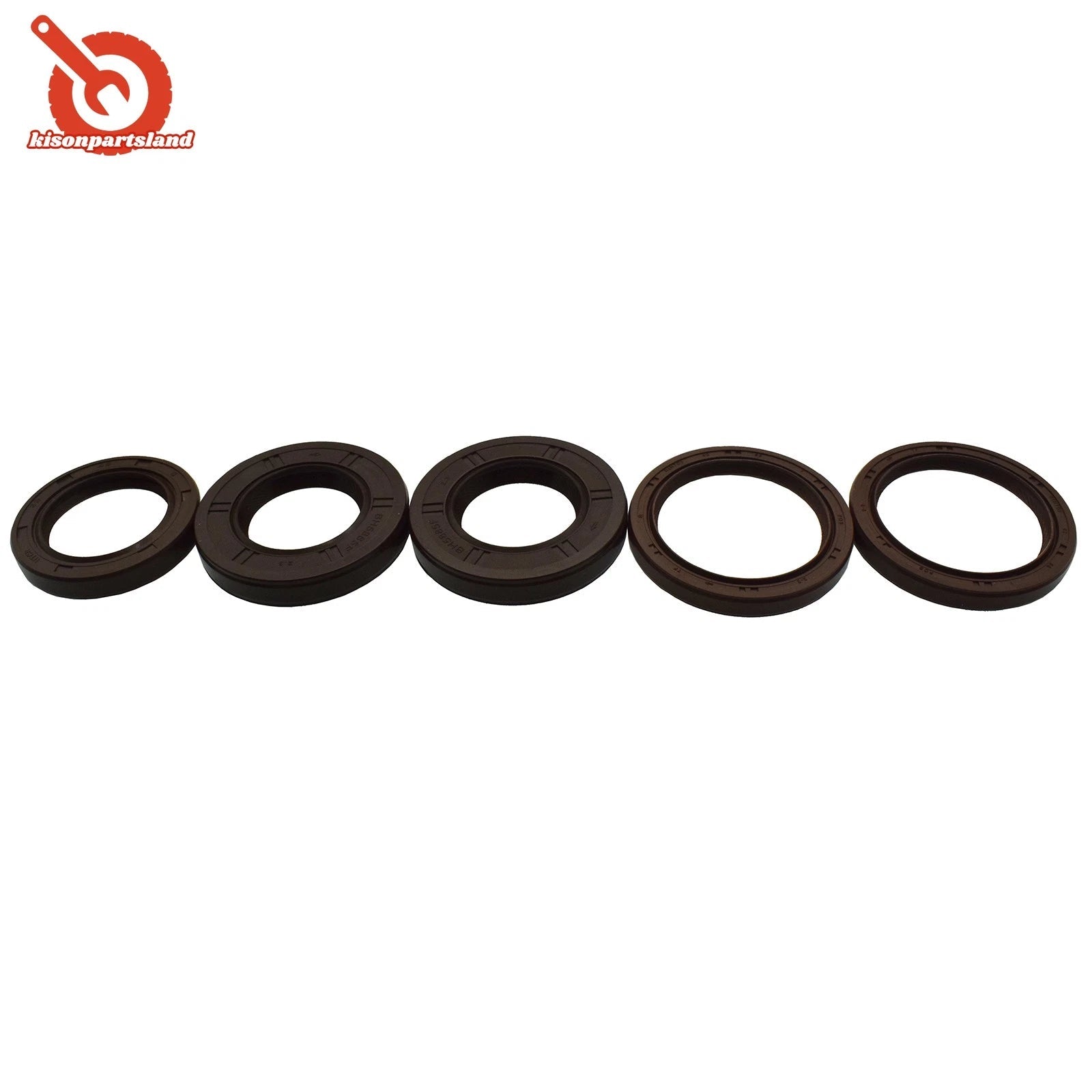 Front Cam & Crank Oil Seals Kit 5pcs For Impreza Forester Outback STi WRX GT 6B93BC-57