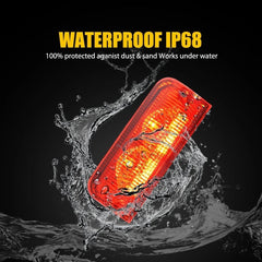 Red Halogen Third 3rd Brake Light for 1992-02 Ford E-150 Econoline Club Wagon EA 6B93BC-57