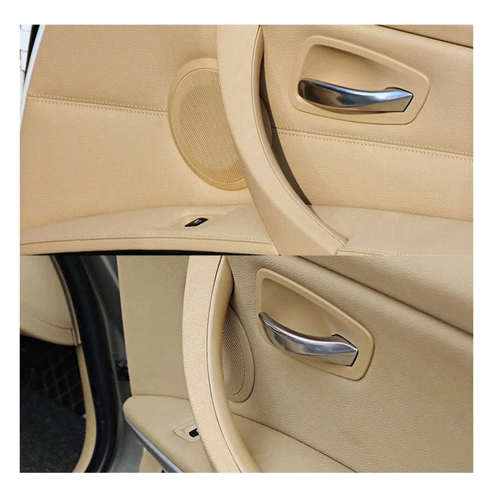 For BMW Front 328i E90 Rear Right Door Inner Handle Passenger Pull Trim Cover EA 6B93BC-57