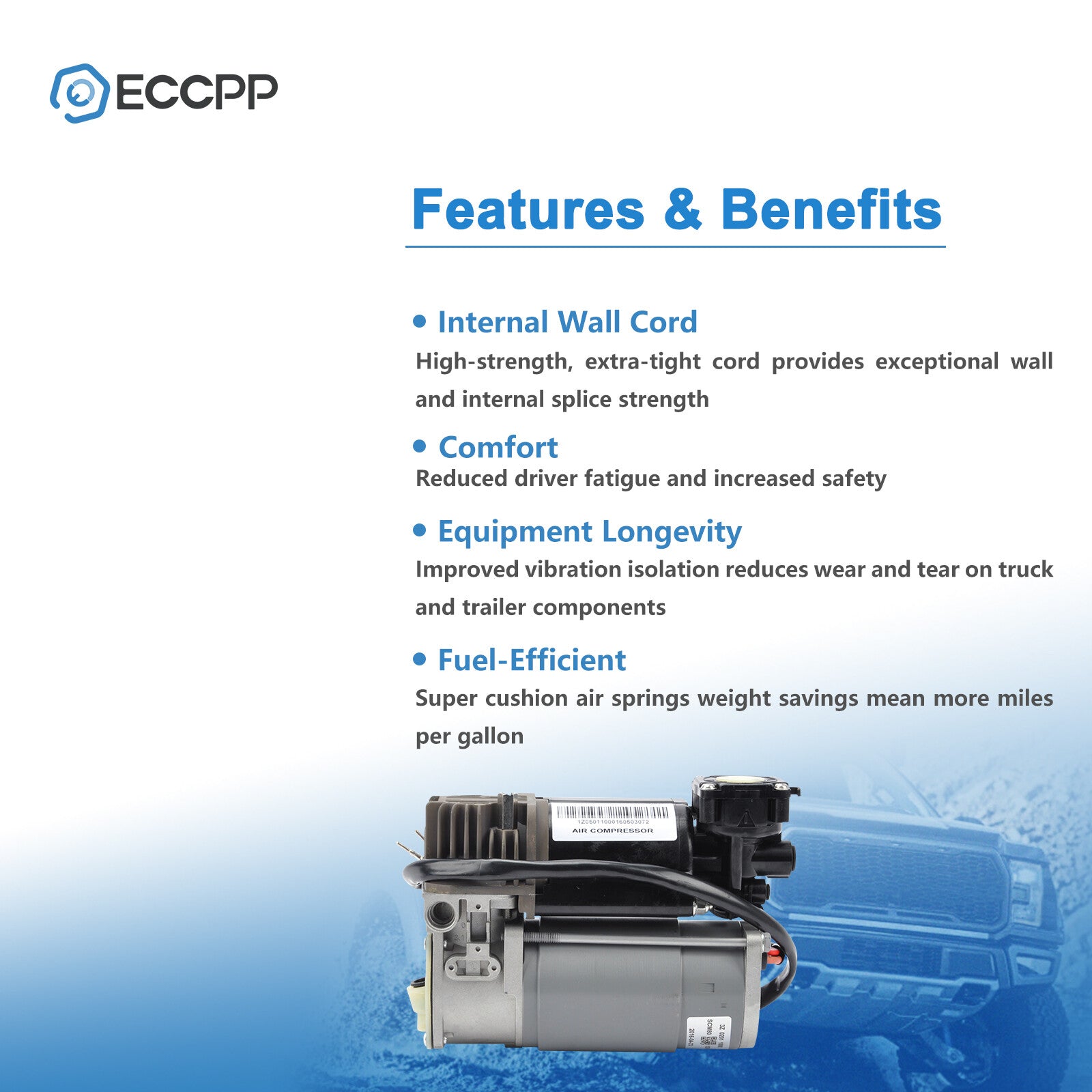 Air Suspension Air Compressor Pump For Land Rover Range Rover L322 MK-III 03-05 6B93BC-57