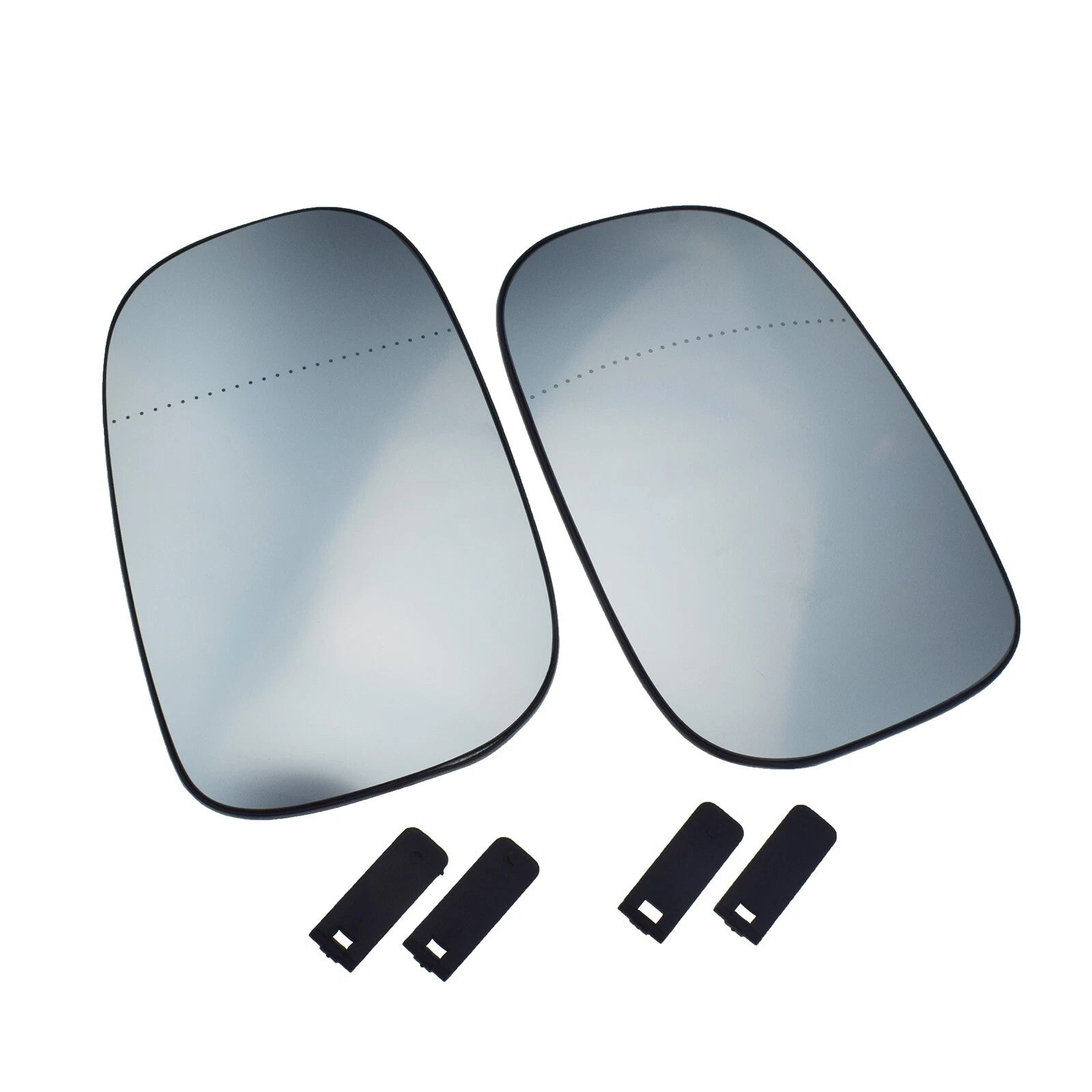 Left Right Side Mirror Glass with Backing for Volvo C30 C70 S40 S60 V50 2007-13 6B93BC-57