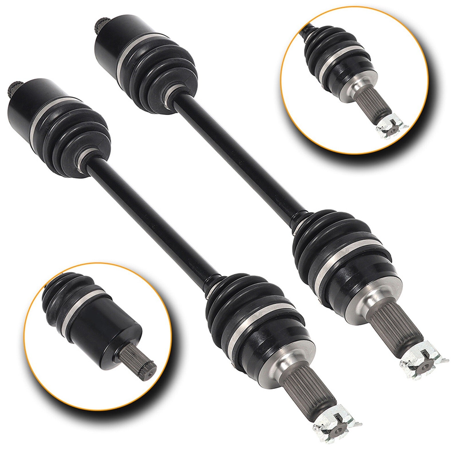For 2010 - 2013 Polaris Sportsman 550 2 Pcs CV Joint Axles Front Right Left 6B93BC-57